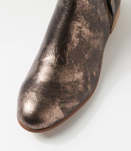FAYE DJ CHOC METAL SMUDGE LEATHER