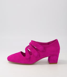 HANNON DJ FUCHSIA SUEDE