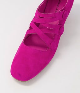 HANNON DJ FUCHSIA SUEDE