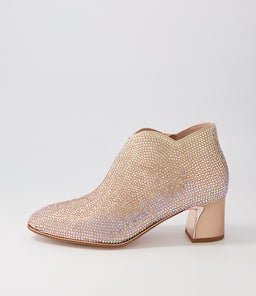 JONSY DJ ROSE GOLD PETROL LEATHER