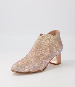JONSY DJ ROSE GOLD PETROL LEATHER