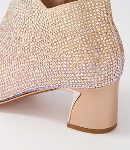 JONSY DJ ROSE GOLD PETROL LEATHER