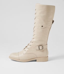 MIKAN DJ ALMOND ALMOND SOLE LEATHER