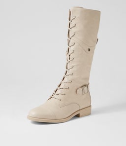 MIKAN DJ ALMOND ALMOND SOLE LEATHER