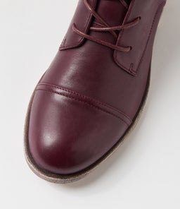 MIKAN DJ BURGUNDY LEATHER