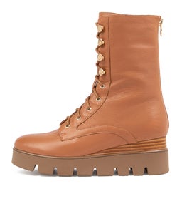 ROCK DJ SCOTCH NAT&DK TAUPE LEATHER SOLE