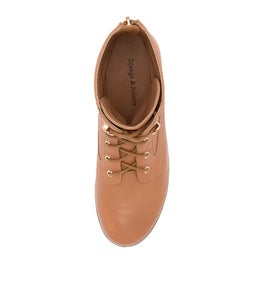 ROCK DJ SCOTCH NAT&DK TAUPE LEATHER SOLE