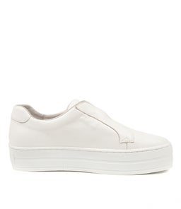 SHIA DJ WHITE WHITE SOLE LEATHER