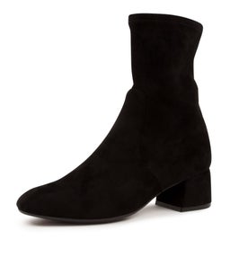 CHECKIE DJ BLACK STRETCH MICROSUEDE