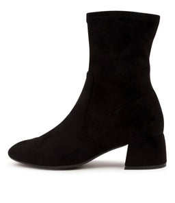 CHECKIE DJ BLACK STRETCH MICROSUEDE
