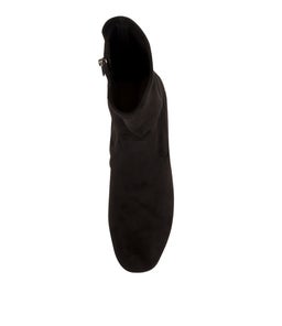 CHECKIE DJ BLACK STRETCH MICROSUEDE