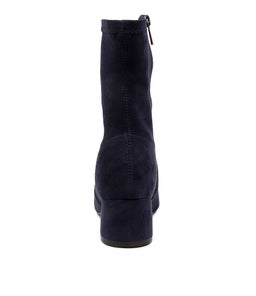 CHECKIE DJ NAVY STRETCH MICROSUEDE