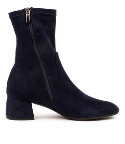 CHECKIE DJ NAVY STRETCH MICROSUEDE