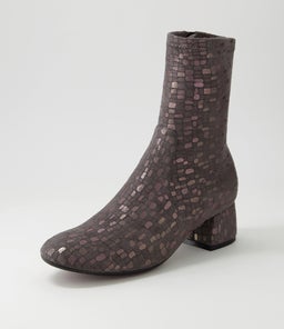 CHECKIE DJ GREY SPARKS STRETCH MICROSUEDE