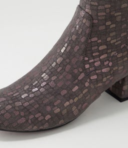 CHECKIE DJ GREY SPARKS STRETCH MICROSUEDE