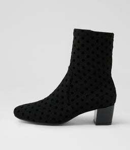 HARTFUL DJ BLACK SPOT STRETCH FABRIC