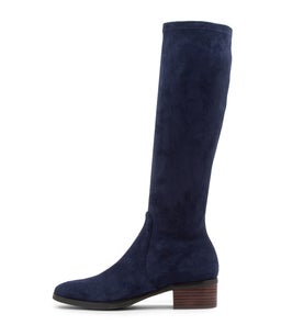 TIMOTHIE DJ NAVY STRETCH MICROSUEDE