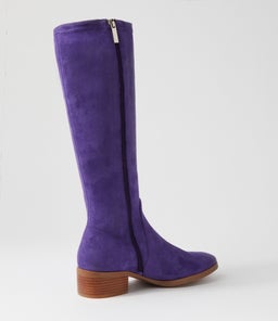TIMOTHIE DJ PURPLE STRETCH MICROSUEDE