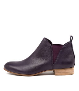 FOE LRG AUBERGINE LEATHER