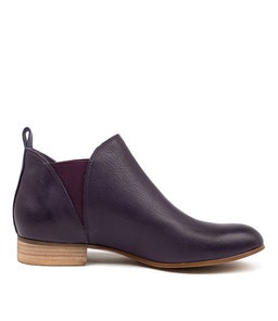 FOE LRG AUBERGINE LEATHER