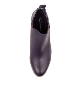 FOE LRG AUBERGINE LEATHER