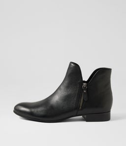 FAYE DJL BLACK BLACK HEEL LEATHER