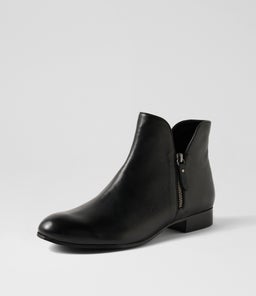 FAYE DJL BLACK BLACK HEEL LEATHER