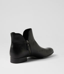 FAYE DJL BLACK BLACK HEEL LEATHER
