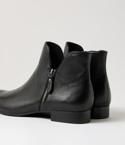 FAYE DJL BLACK BLACK HEEL LEATHER