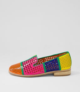 ALYCIA DJ BRIGHT PATENT MULTI