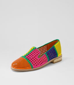 ALYCIA DJ BRIGHT PATENT MULTI