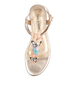 LANA DJ CHAMPAGNE NUDE LEATHER