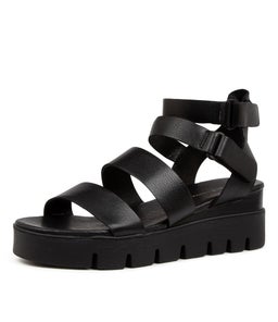 RHEAN DJ BLACK BLACK&BLACK LEATHER SOLE