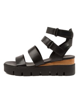 RHEAN DJ BLACK NATURAL&BLACK LEATHER SOLE