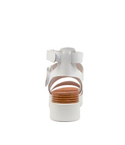 RHEAN DJ WHITE LEATHER