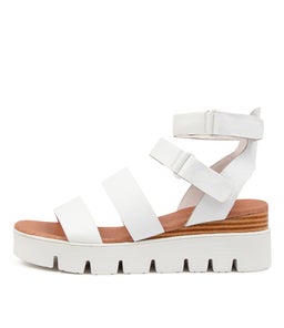 RHEAN DJ WHITE LEATHER