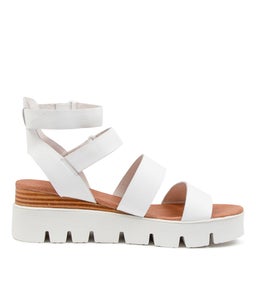 RHEAN DJ WHITE LEATHER