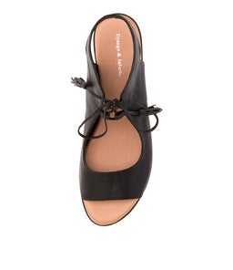 MILAN DJL BLACK BLACK SOLE LEATHER