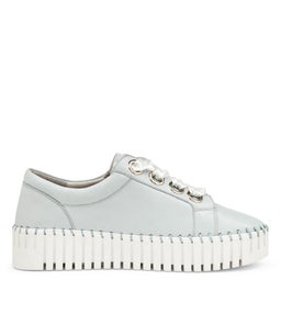 BASSEL DJ PALE BLUE WHITE SOLE LEATHER