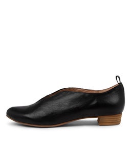ESKER DJ BLACK NATURAL HEEL LEATHER