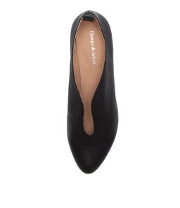 ESKER DJ BLACK NATURAL HEEL LEATHER