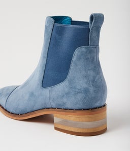 FORDA DJ DENIM DENIM METALLIC SUEDE ELASTIC