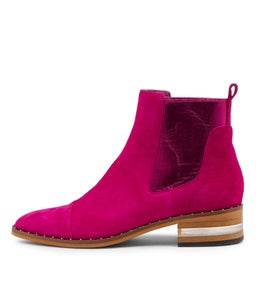 FORDA DJ DK FUCHSIA FUCHSIA METALLIC SUEDE ELASTIC