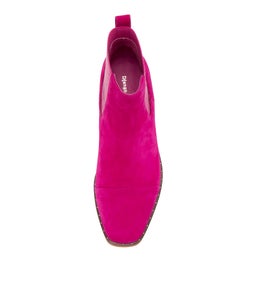 FORDA DJ DK FUCHSIA FUCHSIA METALLIC SUEDE ELASTIC