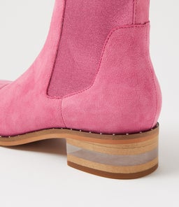 FORDA DJ PINK PINK SHINE SUEDE ELASTIC
