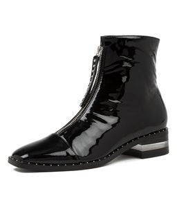 FRIDAYS DJ BLACK BLACK HEEL PATENT LEATHER