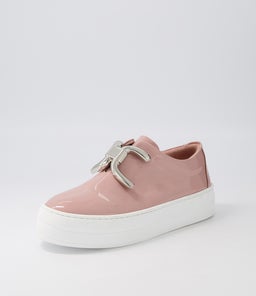 SHELINA DJ PINK WHITE SOLE PATENT LEATHER