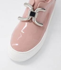 SHELINA DJ PINK WHITE SOLE PATENT LEATHER