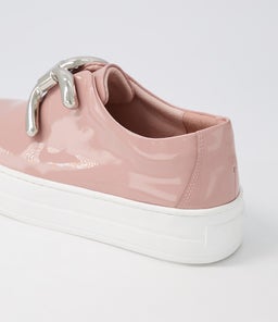 SHELINA DJ PINK WHITE SOLE PATENT LEATHER
