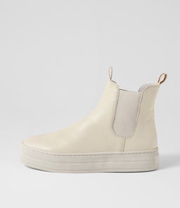 SUNNIE DJ IVORY IVORY SOLE LEATHER